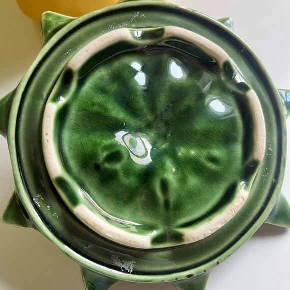 Vtg 1950s McCoy YELLOW BELL PEPPER Cookie Jar Canister Southwest - Picture 5 of 8